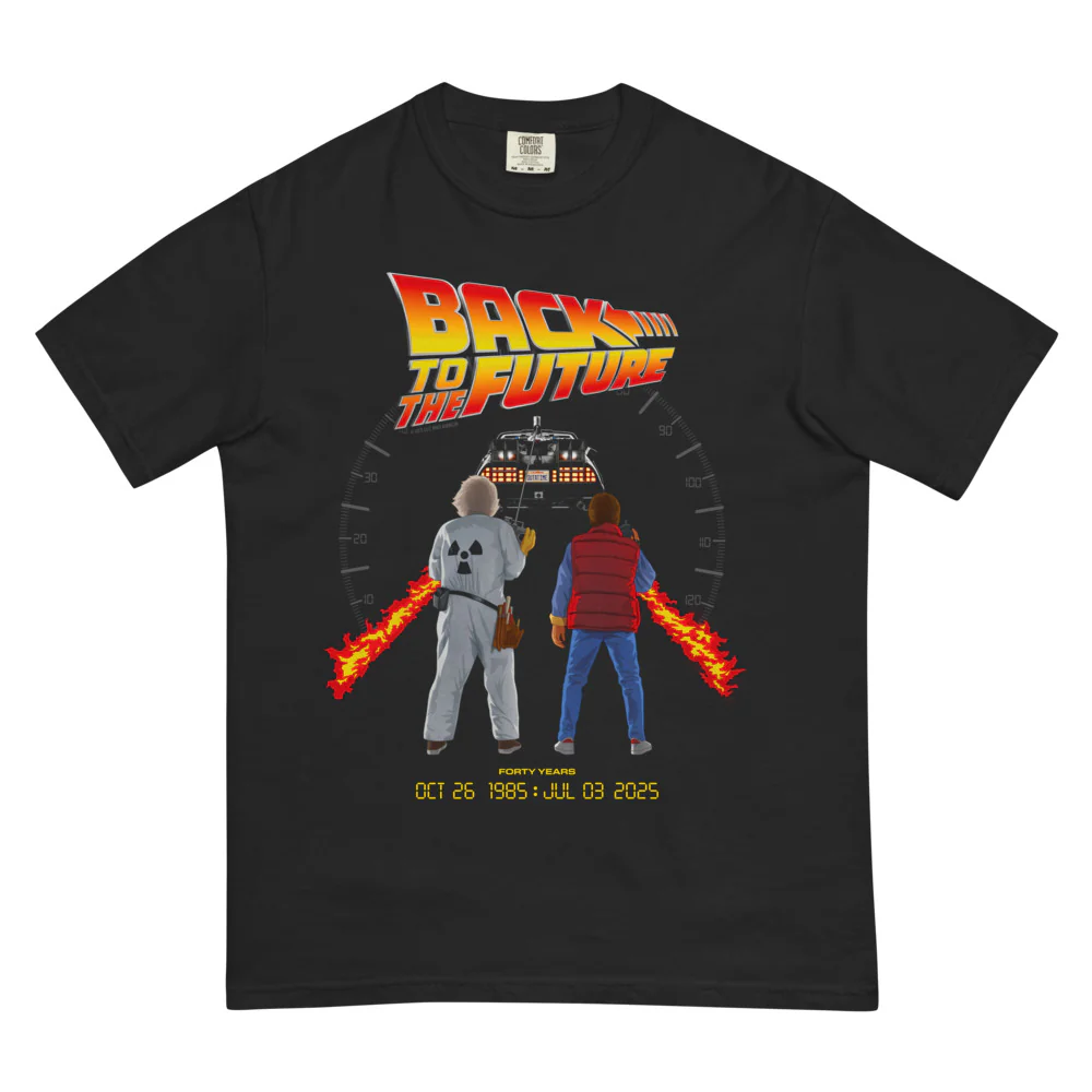 Back to the Future Comfort Colors T-Shirt