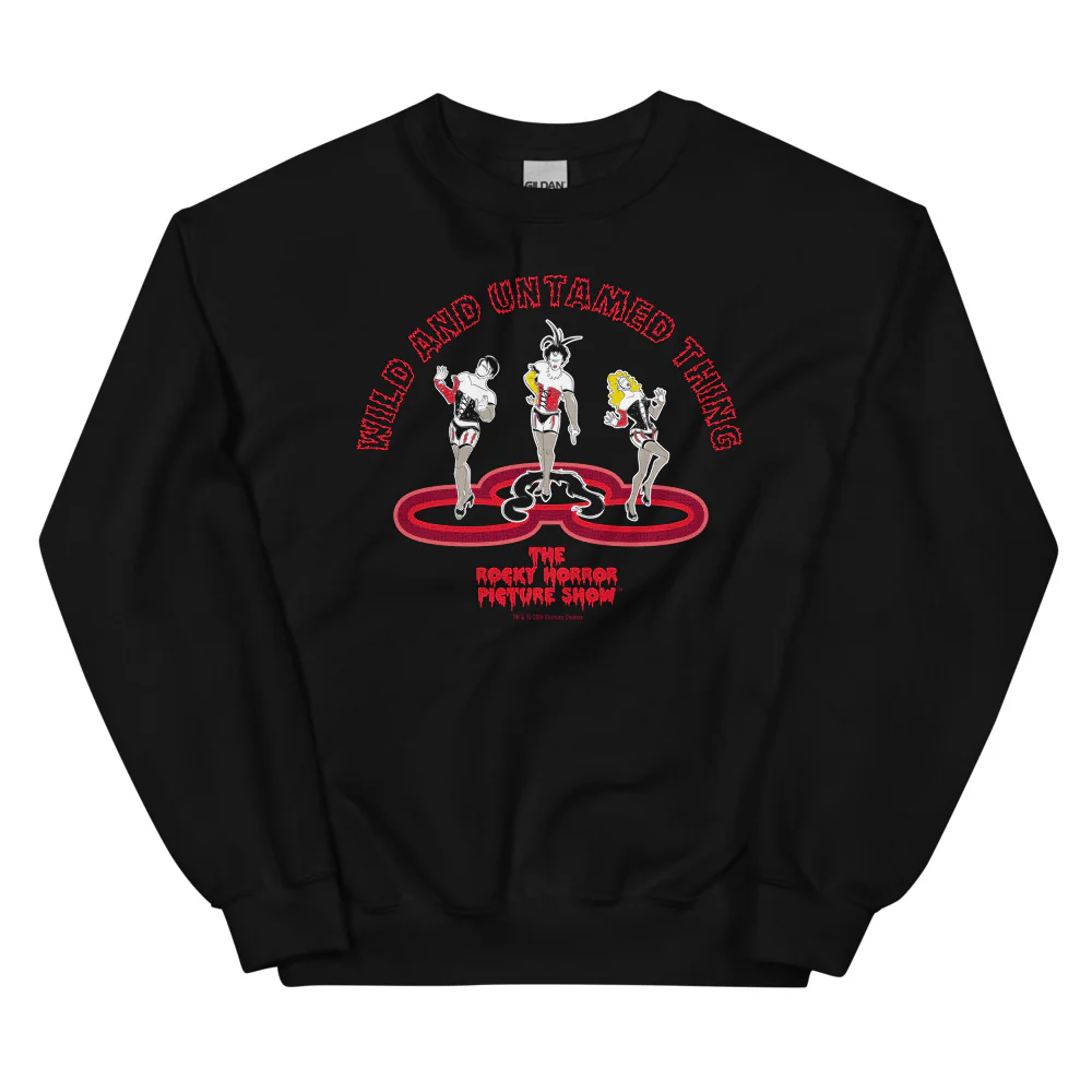 The Rocky Horror Picture Show Wild &Untamed Things Sweatshirt