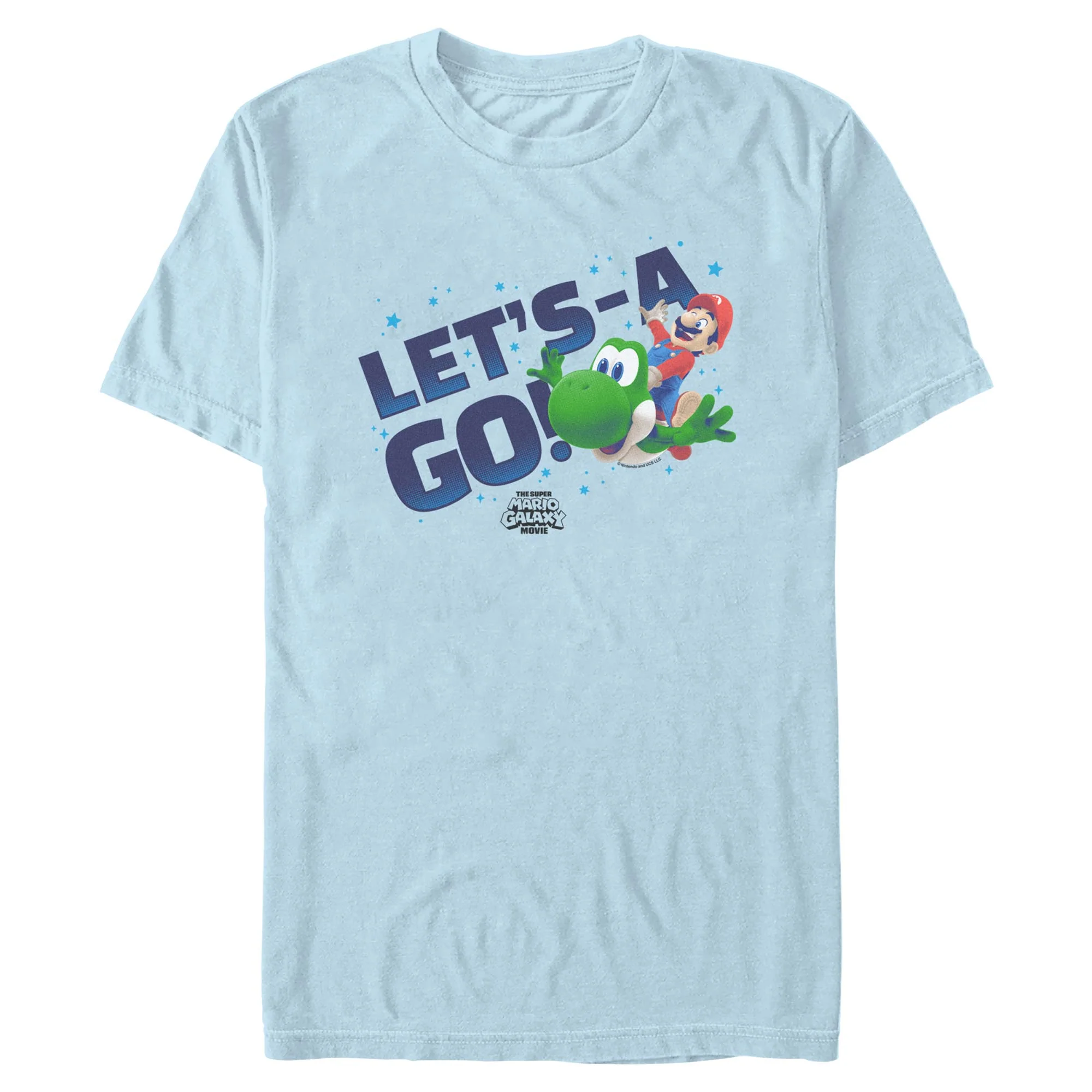 The Super Mario Galaxy Movie Let's-A-Go T-Shirt